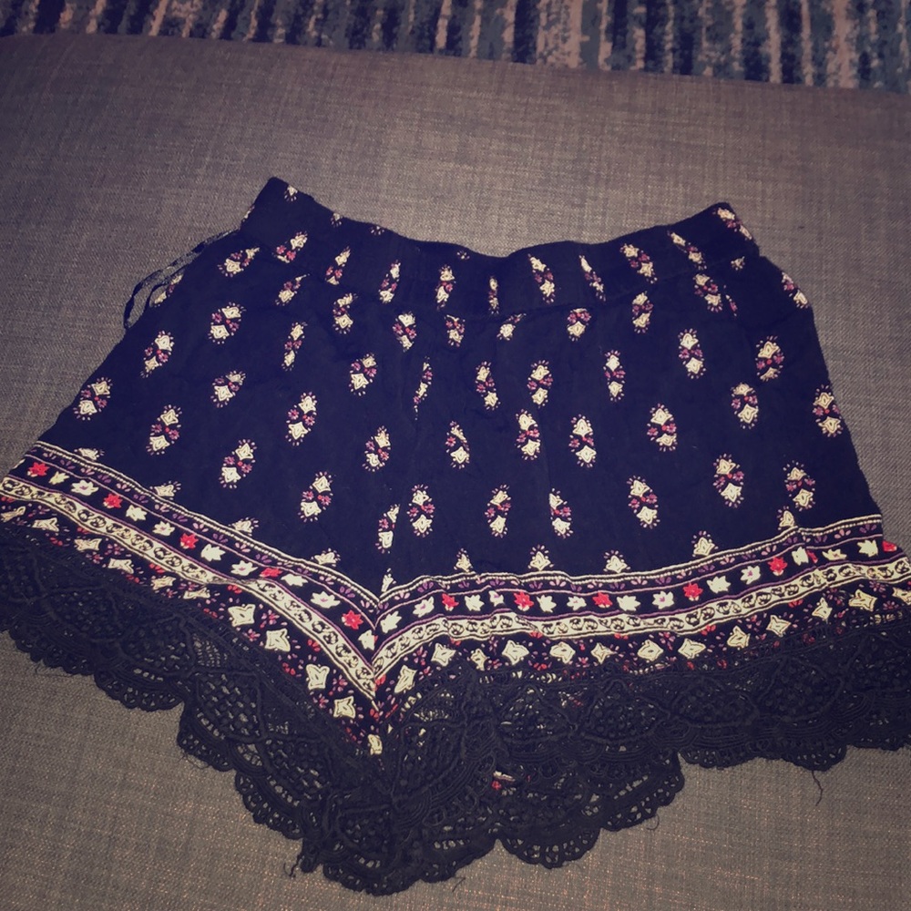 Bohemian shorts